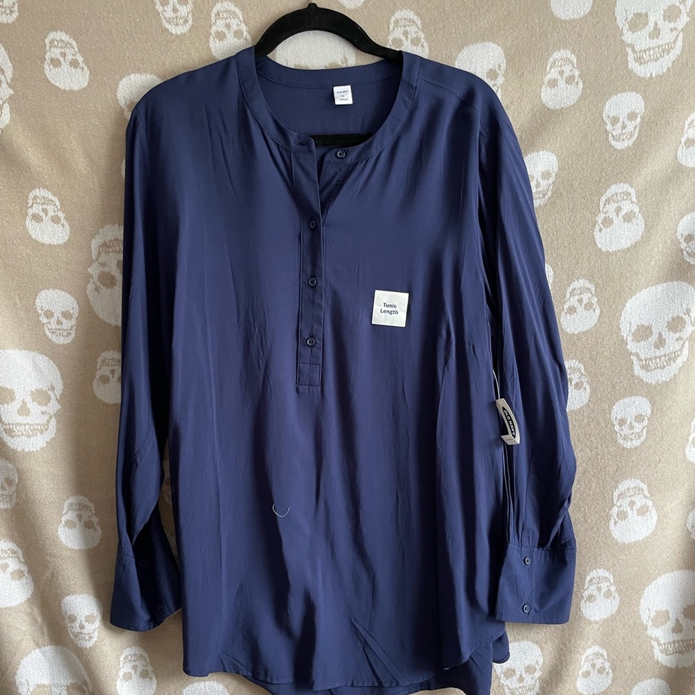 NAVY BLUE TUNIC XL